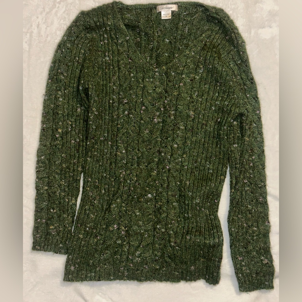Fairy grunge green sweater SIZE M